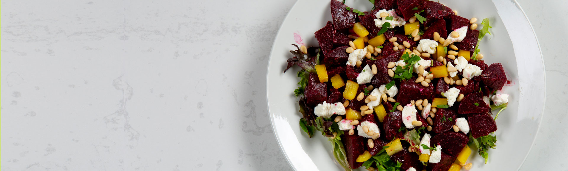 Famous Beets, Pine Nuts